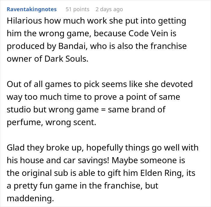 Woman Upset BF Likes Her Gift To Him As She Expected Him To Dump Her