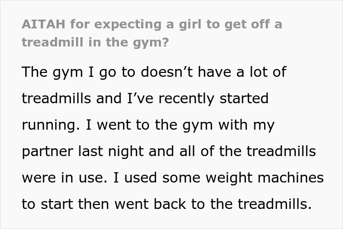 Entitled Mother Defends Daughter Hogging Unused Gym Treadmill, Gets Told She&rsquo;s The Problem