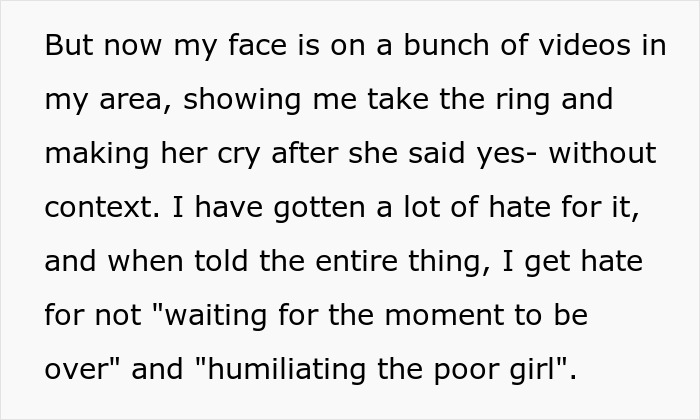 Guy’s Planned Proposal Goes Awry When His Ring Ends Up In Another Woman’s Dessert