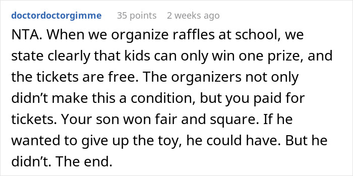 &ldquo;His Dad Had To Carry Him Out&rdquo;: Kid Wins Big In School Raffle, Refuses To Give Up Prize To Calm Sore Loser