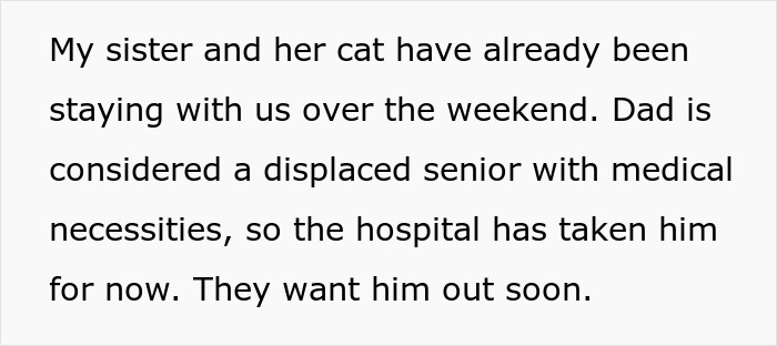 Tired Mom Takes In Narcissistic Dad And Sis After Fire, Quickly Realizes Why She Left Them Behind