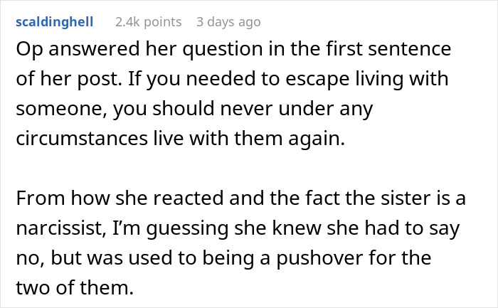 Tired Mom Takes In Narcissistic Dad And Sis After Fire, Quickly Realizes Why She Left Them Behind