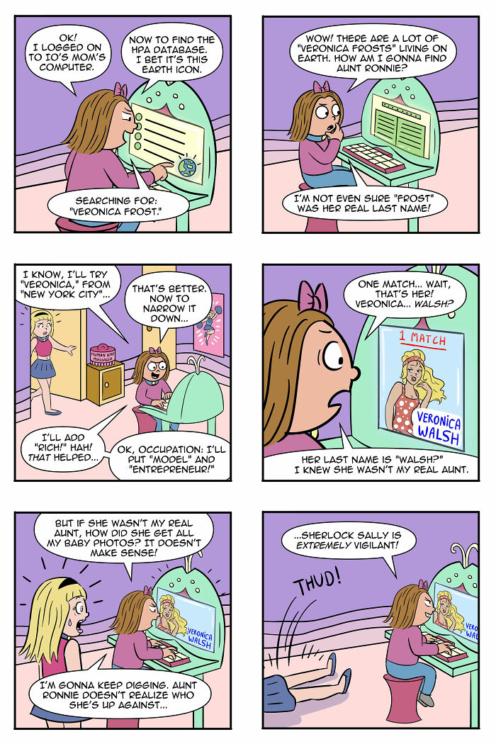 Artist Continues To Explore A Funny Story Where A Human Girl Was Adopted As A Pet By Aliens (45 New Pics) Artist Continues To Explore A Funny Story Where A Human Girl Was Adopted As A Pet By Aliens (45 New Pics)