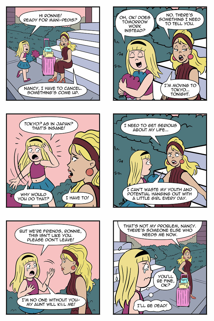 Artist Continues To Explore A Funny Story Where A Human Girl Was Adopted As A Pet By Aliens (45 New Pics) Artist Continues To Explore A Funny Story Where A Human Girl Was Adopted As A Pet By Aliens (45 New Pics)