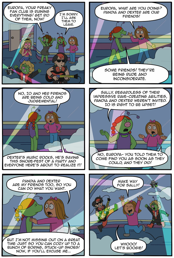 Artist Continues To Explore A Funny Story Where A Human Girl Was Adopted As A Pet By Aliens (45 New Pics) Artist Continues To Explore A Funny Story Where A Human Girl Was Adopted As A Pet By Aliens (45 New Pics)