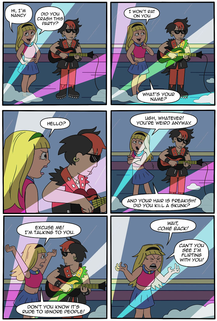 Artist Continues To Explore A Funny Story Where A Human Girl Was Adopted As A Pet By Aliens (45 New Pics) Artist Continues To Explore A Funny Story Where A Human Girl Was Adopted As A Pet By Aliens (45 New Pics)