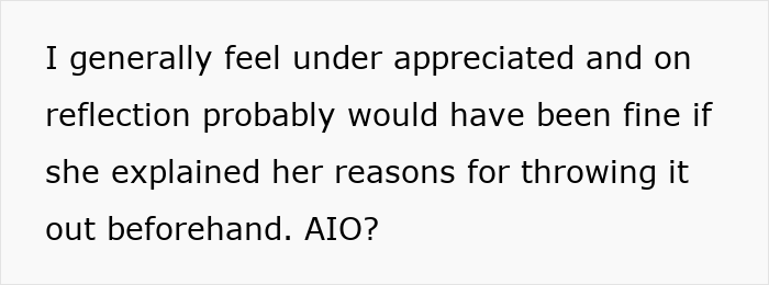 Ungrateful Wife Bins Husband&rsquo;s Cake Gift Because Of A “Bad Mood,” He&rsquo;s Livid Over A Lack Of Apology