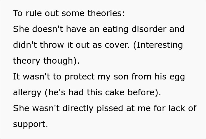 Ungrateful Wife Bins Husband&rsquo;s Cake Gift Because Of A “Bad Mood,” He&rsquo;s Livid Over A Lack Of Apology