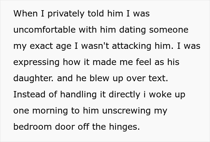 22YO Daughter Disgusted By 52YO Dad As He Dates Someone 30 Years Younger, He Goes Ballistic On Her 22YO Daughter Disgusted By 52YO Dad As He Dates Someone 30 Years Younger, He Goes Ballistic On Her