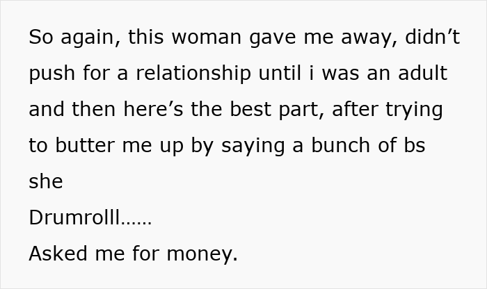 Birth Mom Claims DNA Equals ATM Access, Adoptee Horrified By Sudden Cash Grab