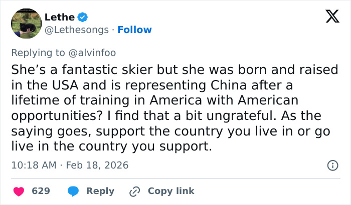 JD Vance’s Comment On Eileen Gu’s Representation Sparks Fresh Backlash Against The Athlete JD Vance’s Comment On Eileen Gu’s Representation Sparks Fresh Backlash Against The Athlete