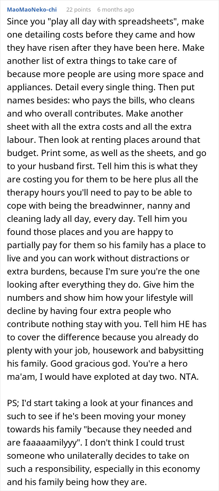 Man Kicks His Family Out After His Wife Finds Out The Real Reason His Family Needed To Move In With Them