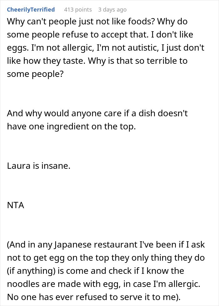 Man Kicks Out Future SIL And Brother After He&rsquo;s Done With Her Mocking His GF&rsquo;s Eating Habits