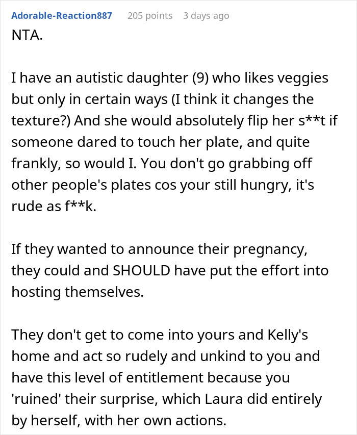 Man Kicks Out Future SIL And Brother After He&rsquo;s Done With Her Mocking His GF&rsquo;s Eating Habits