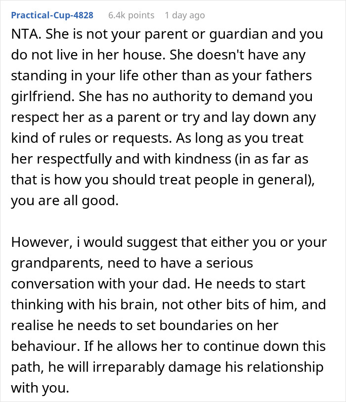 Woman Tries To Enforce Her Family Rules On BF&rsquo;s Son When He Doesn&rsquo;t Even Live With Them
