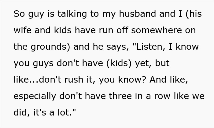 Guy Tries To Warn Other Couple Not To Have Kids, Comically Forgets How Many Kids He Has