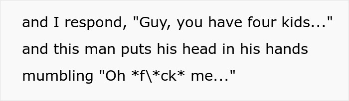 Guy Tries To Warn Other Couple Not To Have Kids, Comically Forgets How Many Kids He Has