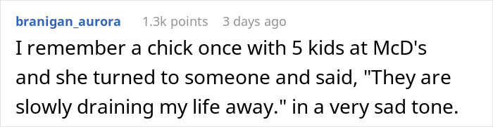 Guy Tries To Warn Other Couple Not To Have Kids, Comically Forgets How Many Kids He Has