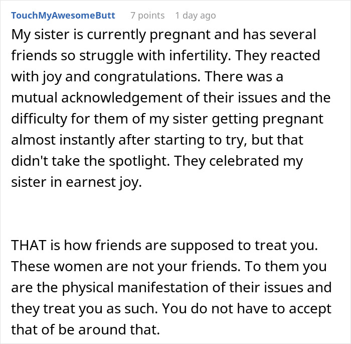 Pregnant Couple Hurt As Friends Take Out Their Infertility Struggles On Them: “I Didn’t Deserve It”