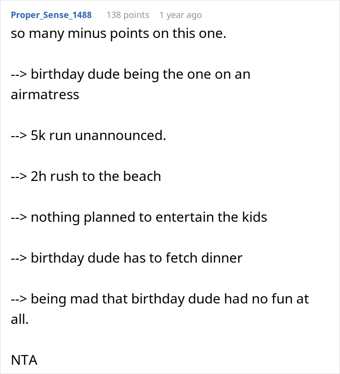 Husband Hopes For Quiet 36th Birthday, Gets 3 Toddlers, A Tiny Cabin And A Mandatory 5K Run Instead Husband Hopes For Quiet 36th Birthday, Gets 3 Toddlers, A Tiny Cabin And A Mandatory 5K Run Instead