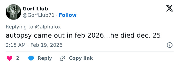 Peter Greene’s Cause Of Passing Stuns And Confuses Fans: “How Does That Happen On Accident?” Peter Greene’s Cause Of Passing Stuns And Confuses Fans: “How Does That Happen On Accident?”