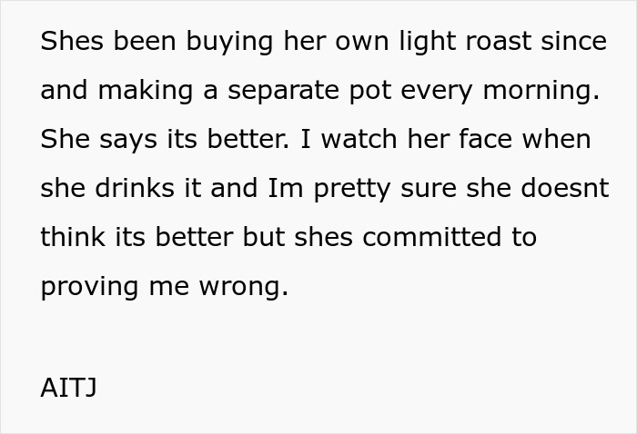 Coffee Snob Wife Rants About Hating Dark Roast, Mad As Hubby Reveals She&rsquo;s Been Drinking It Daily