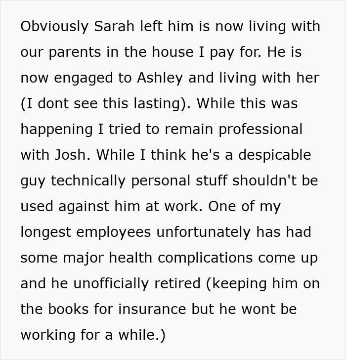 Man Promotes Sister’s Despicable Ex Who Had An Affair, She’s Hurt He Chose Business Over Family Man Promotes Sister’s Despicable Ex Who Had An Affair, She’s Hurt He Chose Business Over Family