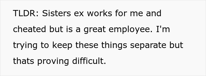 Man Promotes Sister’s Despicable Ex Who Had An Affair, She’s Hurt He Chose Business Over Family Man Promotes Sister’s Despicable Ex Who Had An Affair, She’s Hurt He Chose Business Over Family