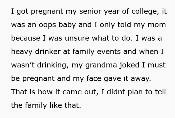 Baby-Obsessed SIL Acts Cruelly To Pregnant In-Laws, Wants Them To Play Happy Family At Her Baby Shower Baby-Obsessed SIL Acts Cruelly To Pregnant In-Laws, Wants Them To Play Happy Family At Her Baby Shower