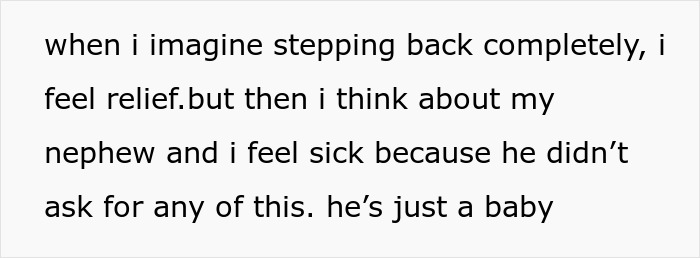 Older Sis Helps Single Mom With Baby Like Nobody Else, One Day Realizes She Never Actually Chose It Older Sis Helps Single Mom With Baby Like Nobody Else, One Day Realizes She Never Actually Chose It