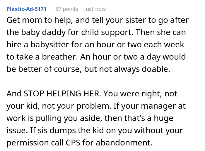 Older Sis Helps Single Mom With Baby Like Nobody Else, One Day Realizes She Never Actually Chose It Older Sis Helps Single Mom With Baby Like Nobody Else, One Day Realizes She Never Actually Chose It