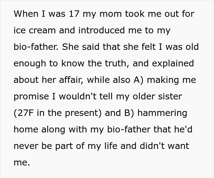 Half-Sis Shares She&rsquo;s Dating Older Guy, Woman Mortified After Learning He&rsquo;s Her Bio Dad