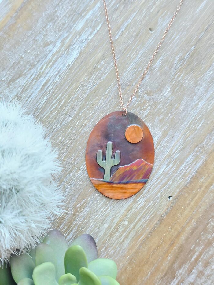 This Artist Turns Copper Into Rainbow-Colored Art Using Only Fire (50 Pics)