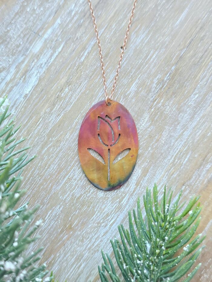 This Artist Turns Copper Into Rainbow-Colored Art Using Only Fire (50 Pics)