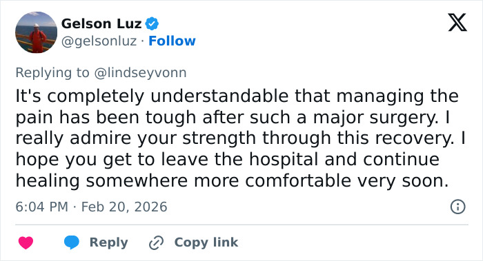 Following Fifth Surgery On Broken Leg, Lindsey Vonn Speaks Out And Makes Heartbreaking Admission