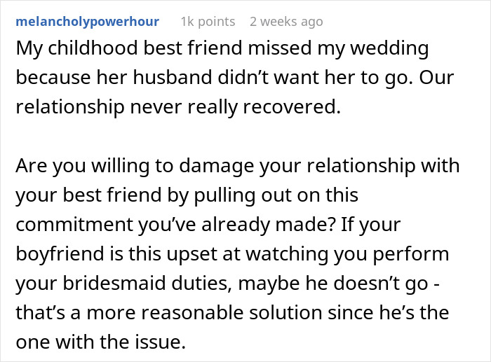 Man Can&rsquo;t Handle GF Doing Her Maid Of Honor Duties At Friend&rsquo;s Wedding, Shows His True Face