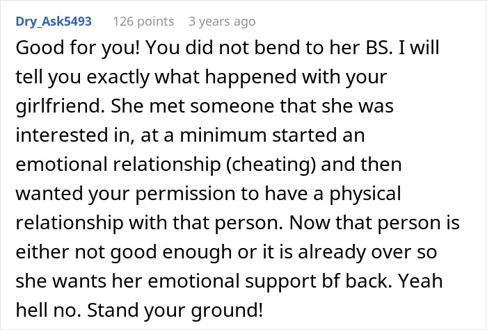 Woman Suggests An Open Relationship, Guy Immediately Breaks Up With Her: “Crying To Take Her Back”