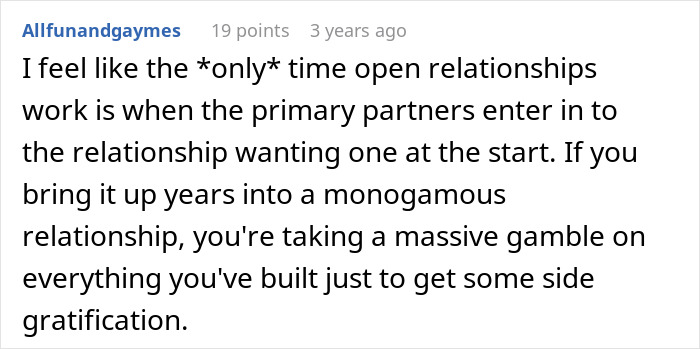 Woman Suggests An Open Relationship, Guy Immediately Breaks Up With Her: “Crying To Take Her Back”