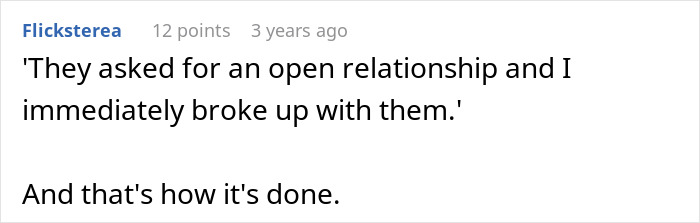 Woman Suggests An Open Relationship, Guy Immediately Breaks Up With Her: “Crying To Take Her Back”