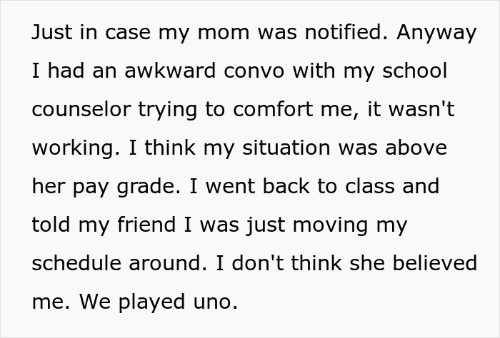 Teen Regrets Being Honest With Her Therapist When Her Mom Gets In Trouble With CPS