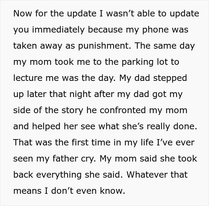 Teen Regrets Being Honest With Her Therapist When Her Mom Gets In Trouble With CPS