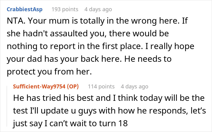 Teen Regrets Being Honest With Her Therapist When Her Mom Gets In Trouble With CPS