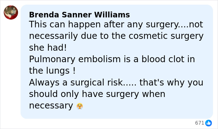 Glamorous Influencer Passes Away At 27 Following Complications From Major Plastic Surgery Glamorous Influencer Passes Away At 27 Following Complications From Major Plastic Surgery