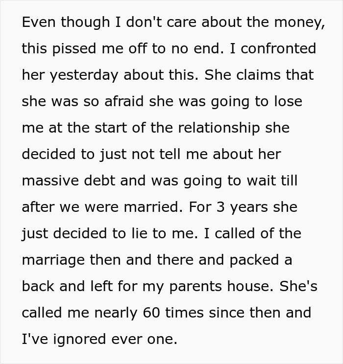 Guy Calls Off Wedding After Finding Out Fiancée Is Keeping Secrets From Him Guy Calls Off Wedding After Finding Out Fiancée Is Keeping Secrets From Him