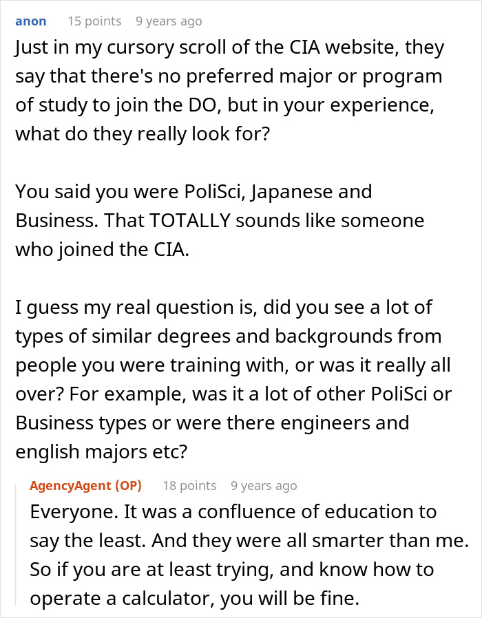Former CIA Case Officer Answers Internet’s Most Burning Questions In This Ask Me Anything Former CIA Case Officer Answers Internet’s Most Burning Questions In This Ask Me Anything