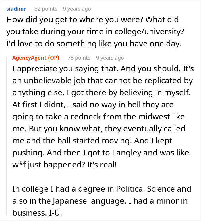 Former CIA Case Officer Answers Internet’s Most Burning Questions In This Ask Me Anything Former CIA Case Officer Answers Internet’s Most Burning Questions In This Ask Me Anything