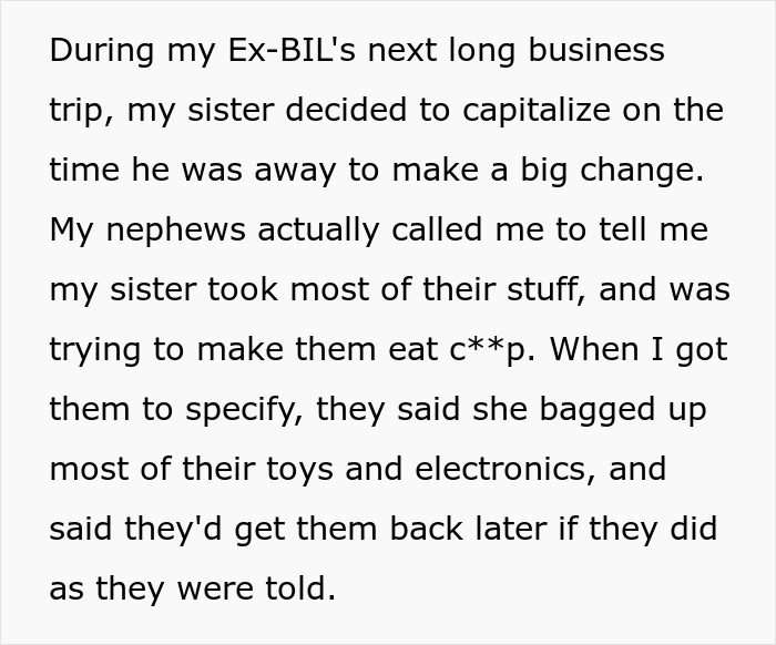 Woman Goes Berserk On Brother For Meddling With Her Parenting When Her Kids Called Him For Help