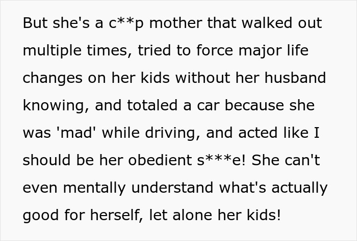 Woman Goes Berserk On Brother For Meddling With Her Parenting When Her Kids Called Him For Help