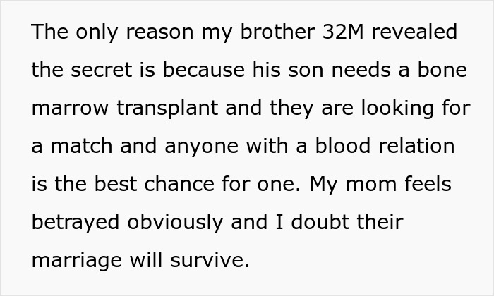 Woman Learns Father Had Secret Son For Decades, Family Falls Apart