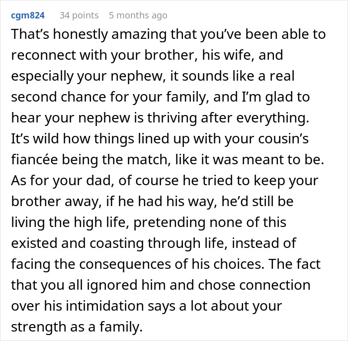 Woman Learns Father Had Secret Son For Decades, Family Falls Apart